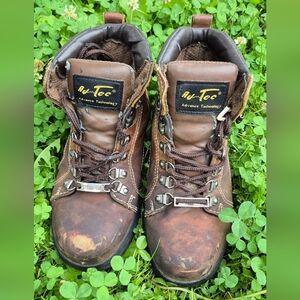 ADT Brown Leather Men's Boots